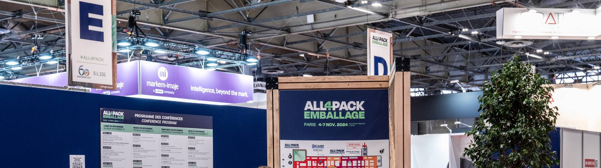 The entrance of ALL4PACK EMBALLAGE PARIS