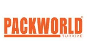 Packworld's logo. 