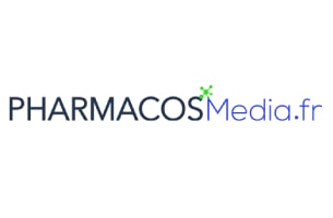 Logo de Pharmacos Media. 