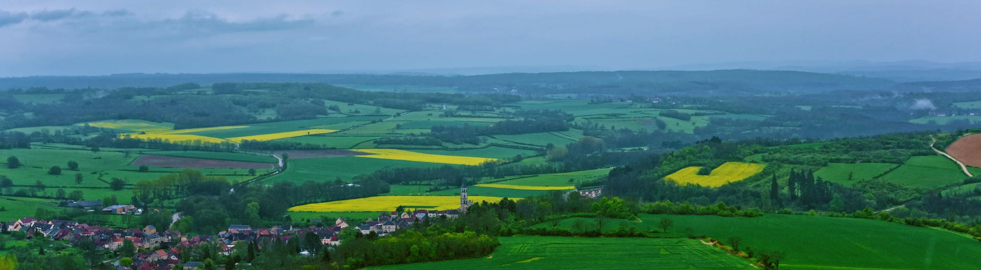 Imge des plaines en Bourgogne